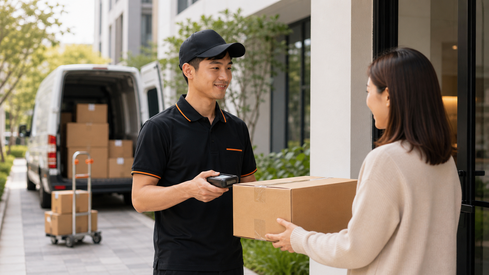 Domestic delivery tracking